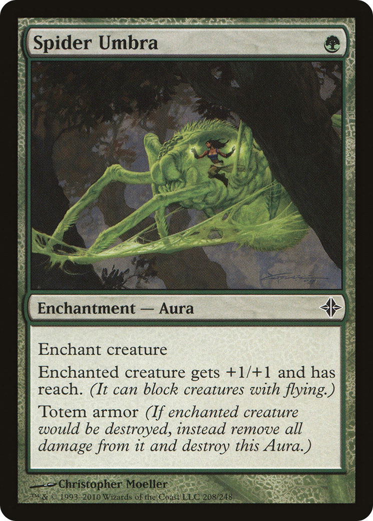 Spider Umbra (ROE-208) - Rise of the Eldrazi Foil