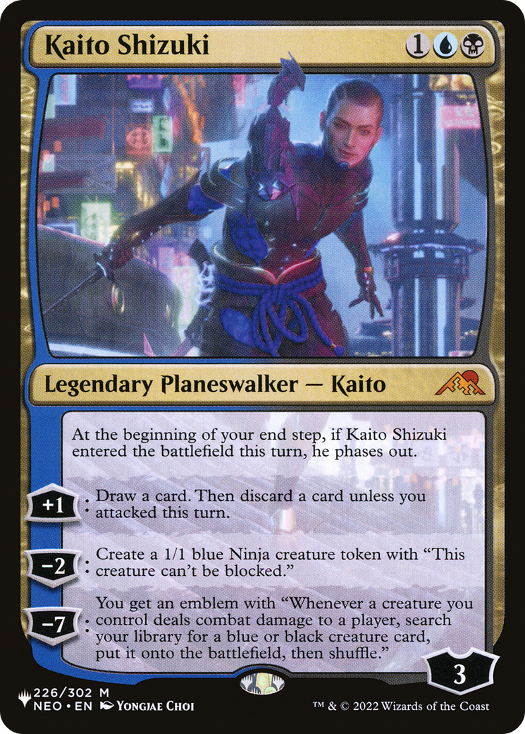 Kaito Shizuki [La liste] 