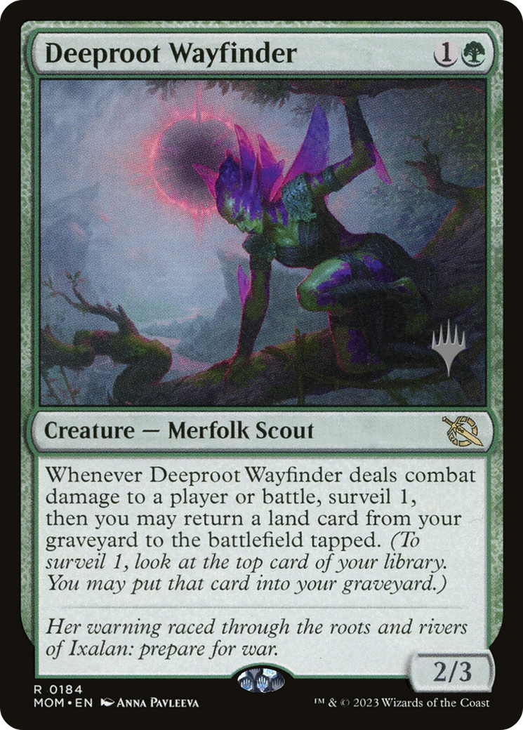 Deeproot Wayfinder (Pack promotionnel) [Promotions de la Marche de la Machine] 