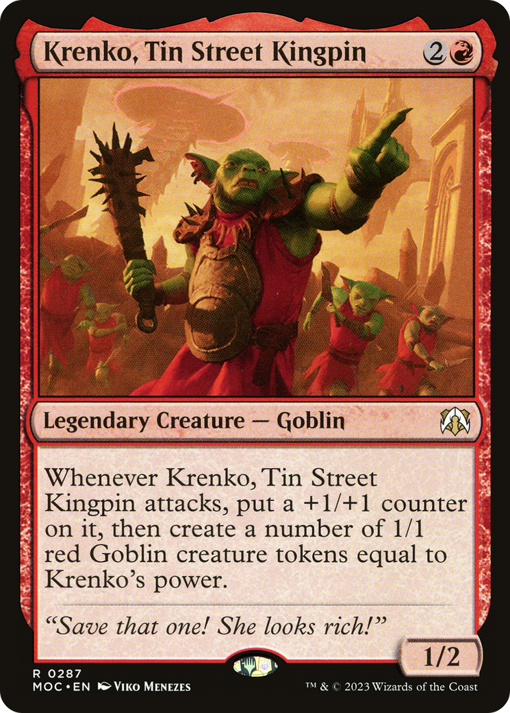 Krenko, Tin Street Kingpin [Marche du commandant de la machine] 