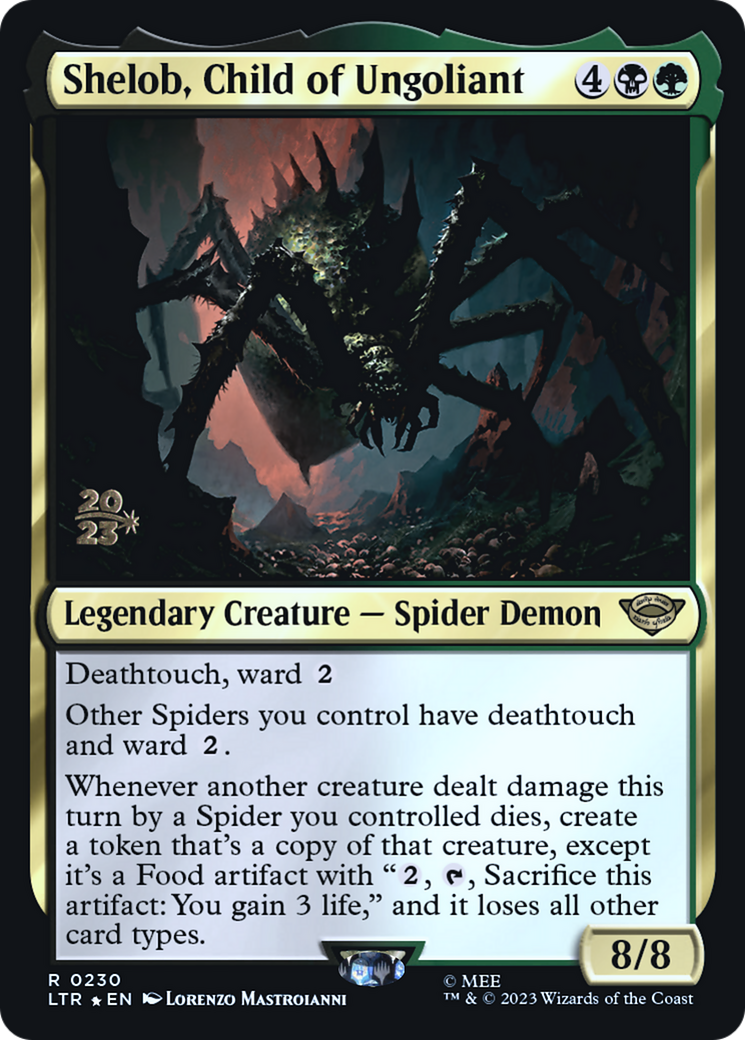 Shelob, Enfant d'Ungoliant [Promotions avant-première du Seigneur des Anneaux : Les Contes de la Terre du Milieu] 