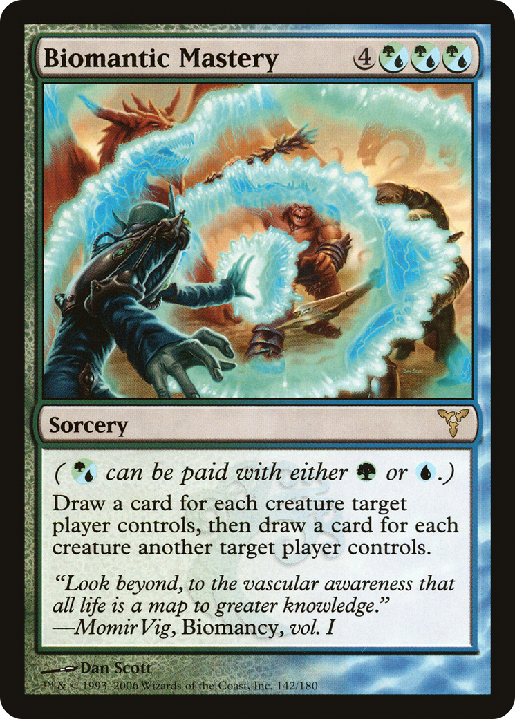 Biomantic Mastery (DIS-142) - Dissension Foil