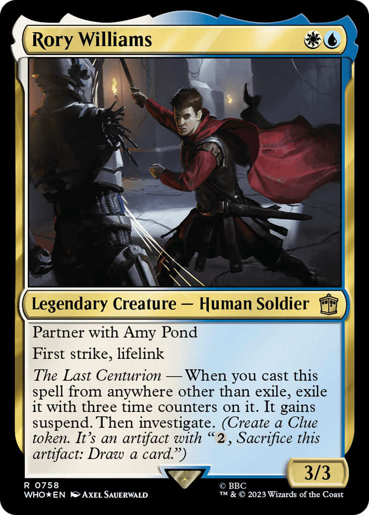 Rory Williams (WHO-758) - Doctor Who Foil
