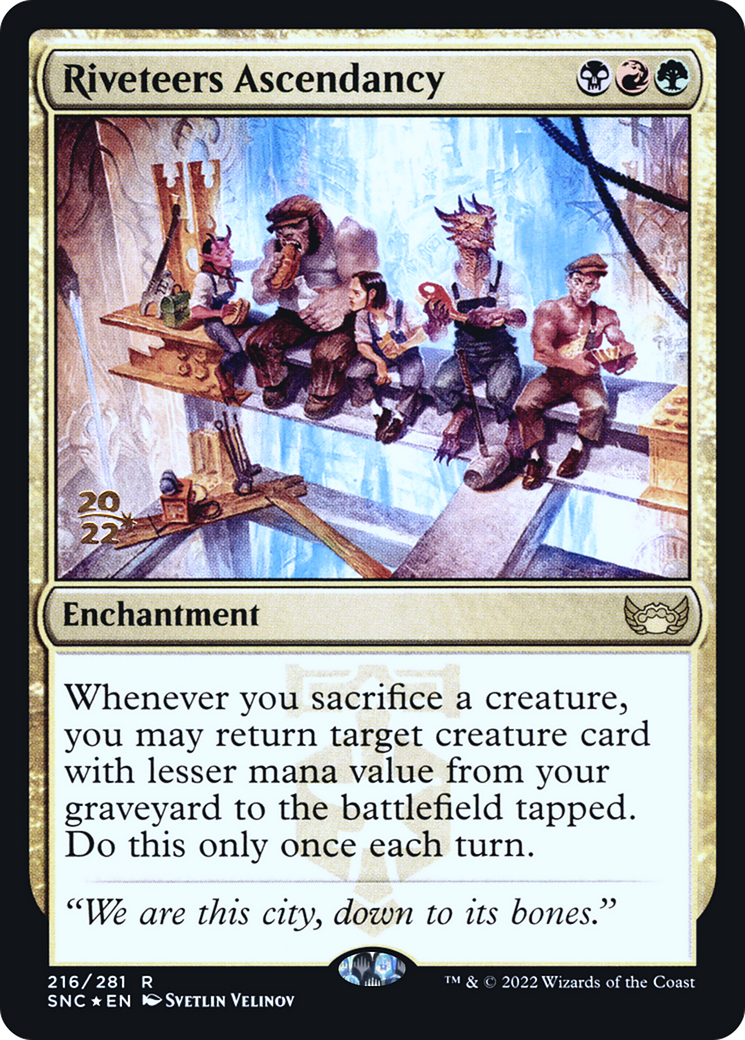 Ascendance des Riveteers [Promotions avant-première de Streets of New Capenna] 