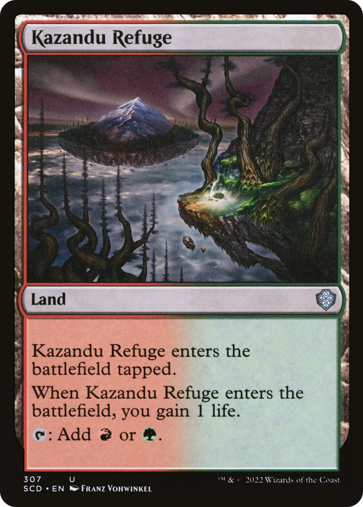 Refuge Kazandu [Decks de commande de démarrage] 