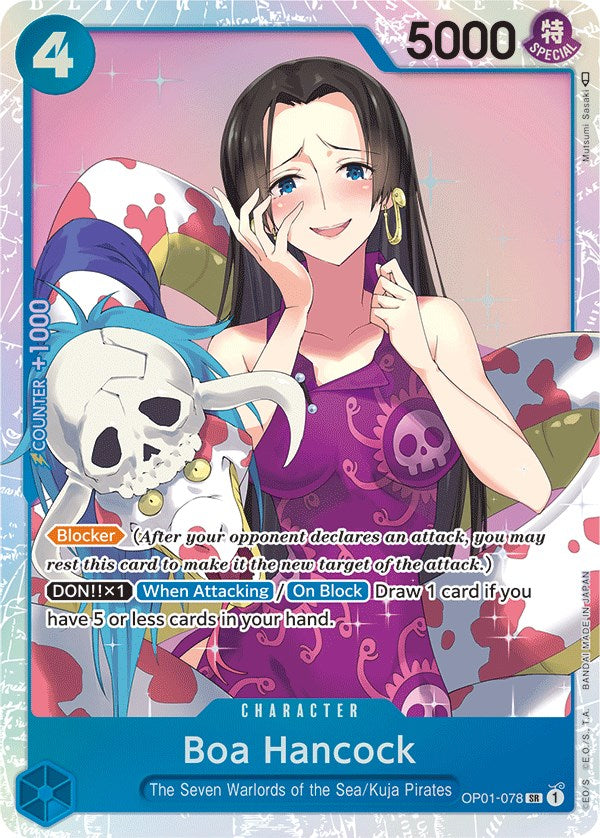 Boa Hancock (OP01-078) - Super Rare