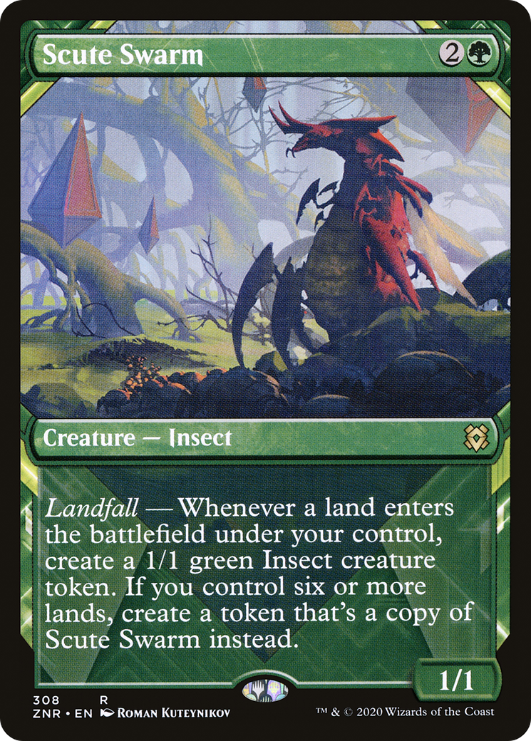 Essaim Scute (Vitrine) [Zendikar Rising] 