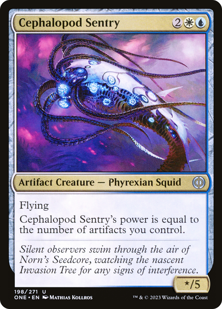 Sentinelle céphalopode [Phyrexia : Tous seront un] 