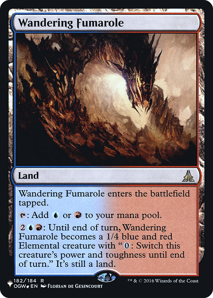Fumarole errante [Secret Lair : Face je gagne, Face tu perds] 