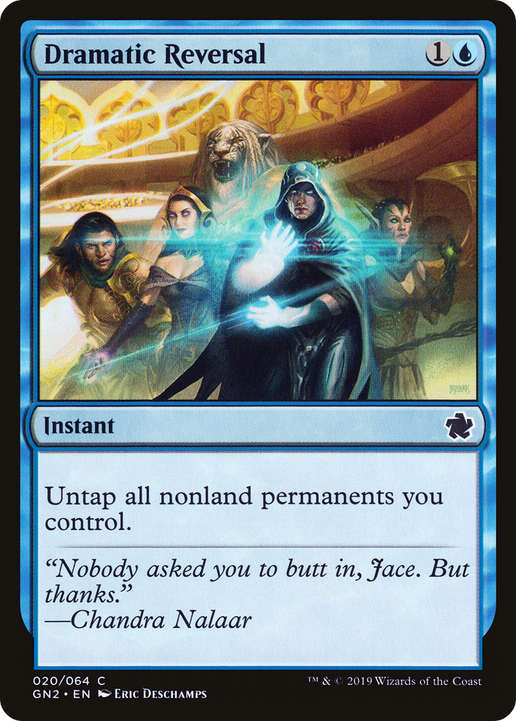 Renversement dramatique [Game Night 2019] 