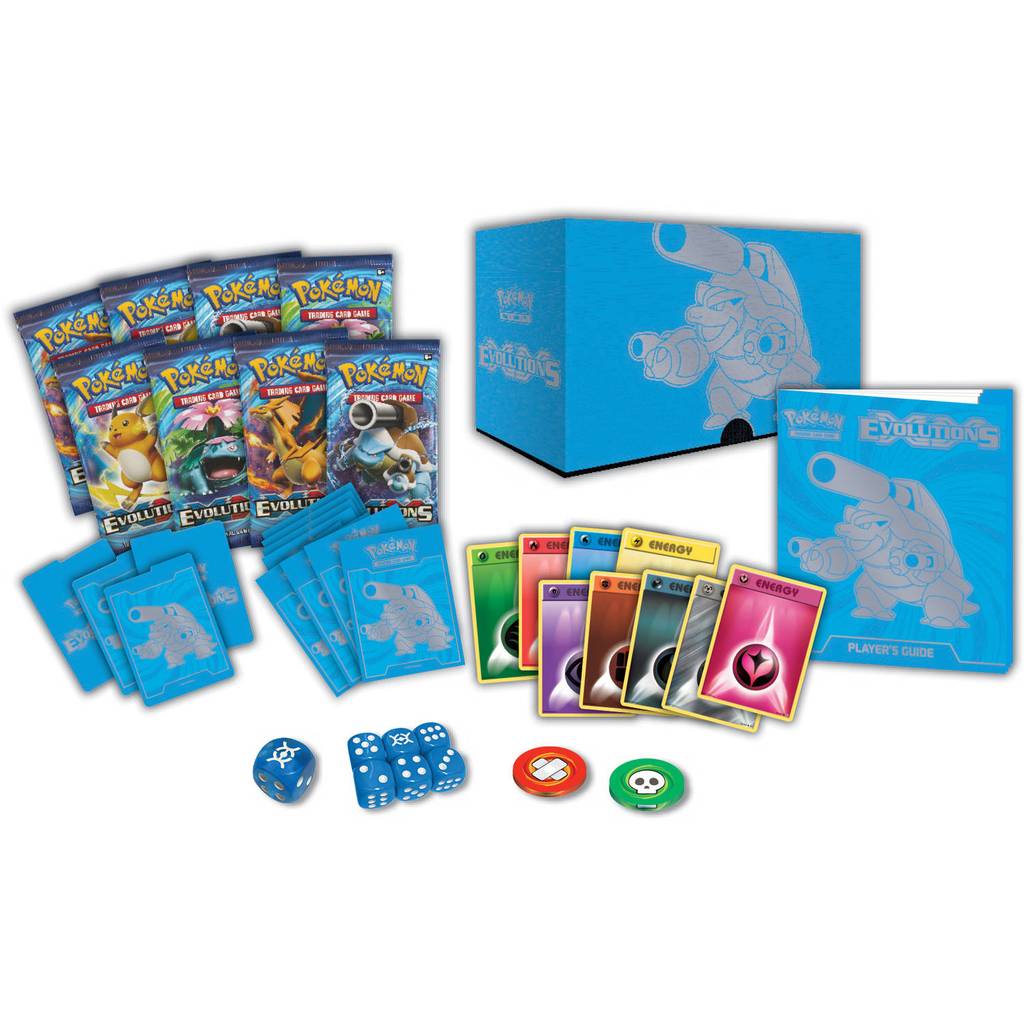 XY : Evolutions - Coffret Entraîneur d'Élite (Mega Blastoise) 