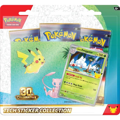 30th Celebration Tech Sticker Collection [Lucario] [Alolan Exeggutor] (Pre-Order)