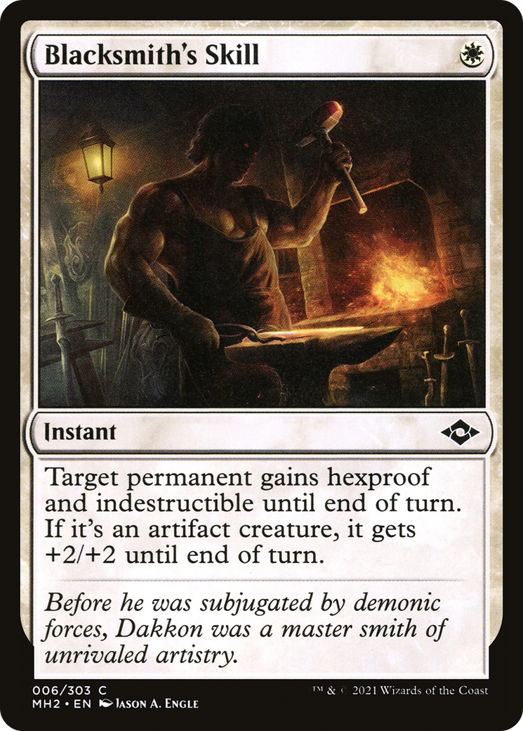 Compétence de forgeron [Modern Horizons 2] 