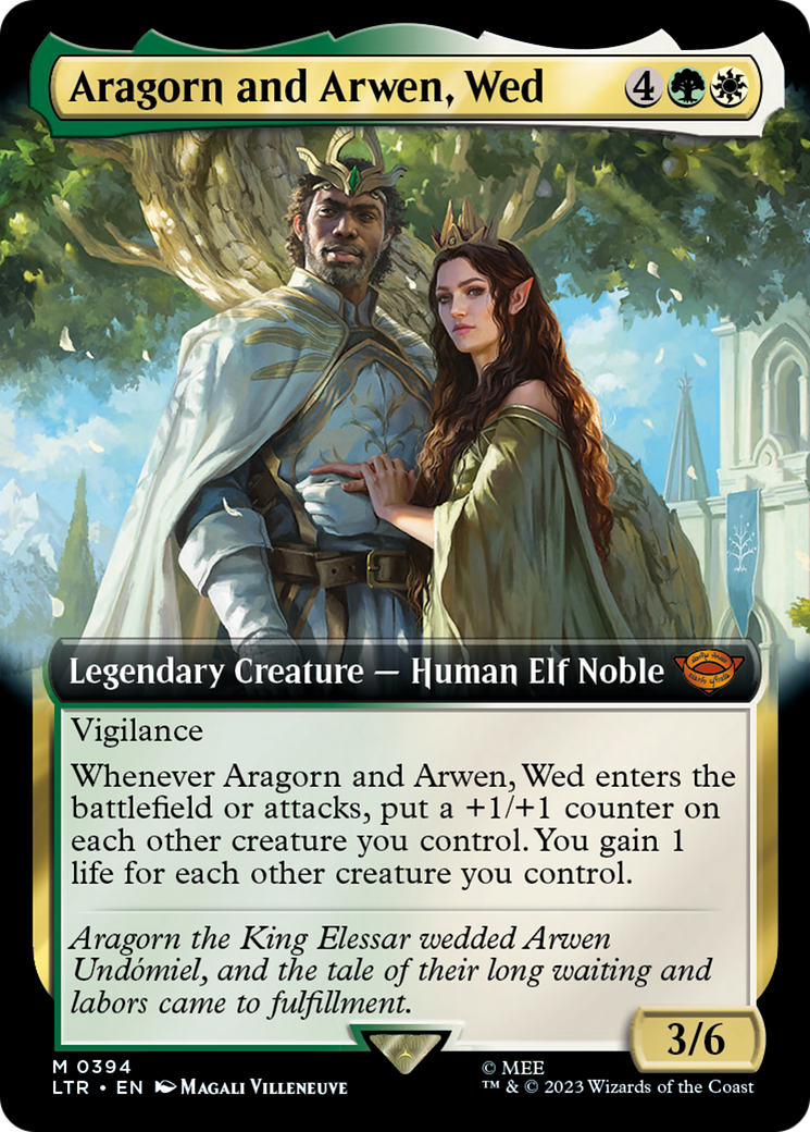 Aragorn et Arwen, mercredi (Extended Art) [Le Seigneur des Anneaux : Contes de la Terre du Milieu] 