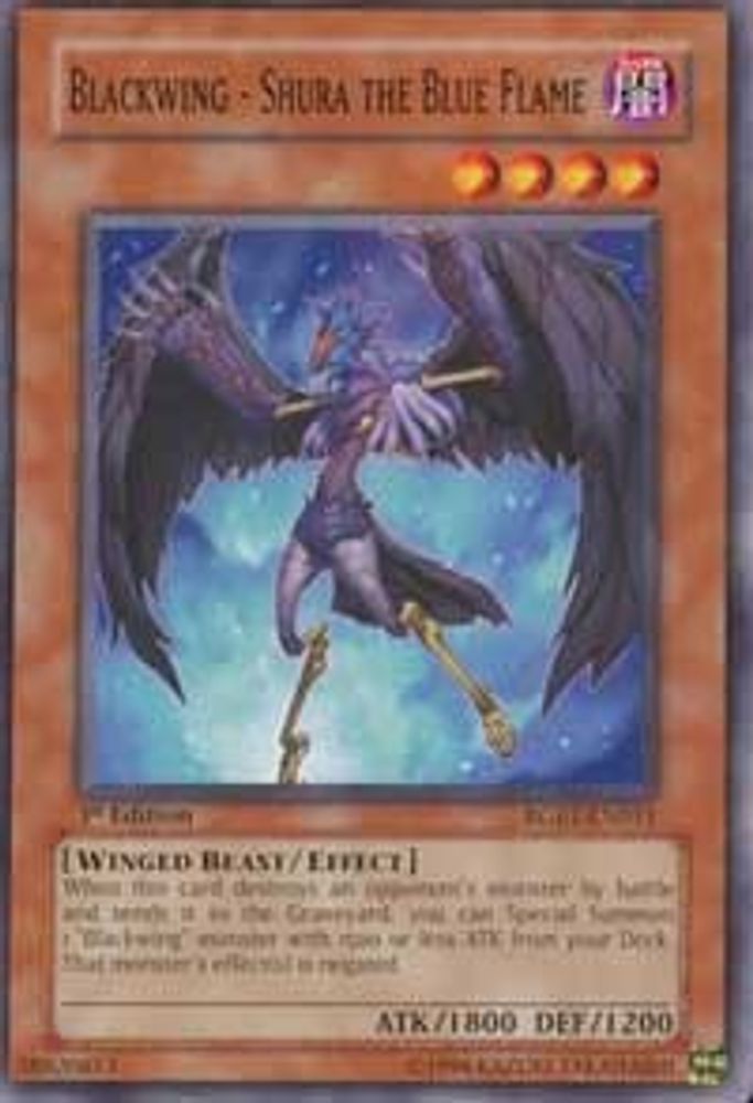 Blackwing - Shura the Blue Flame (RGBT-EN011) - Common