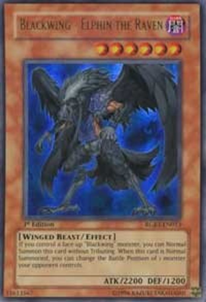 Blackwing - Elphin the Raven (RGBT-EN013) - Ultra Rare