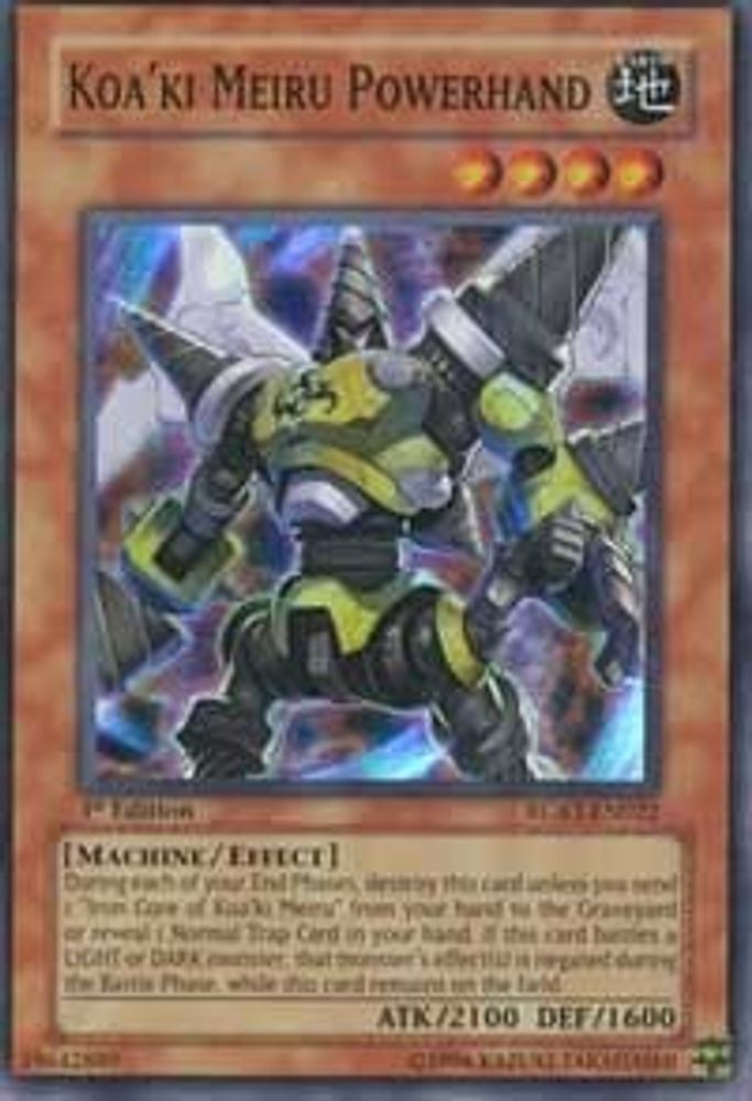 Koa'ki Meiru Powerhand (RGBT-EN022) - Super Rare