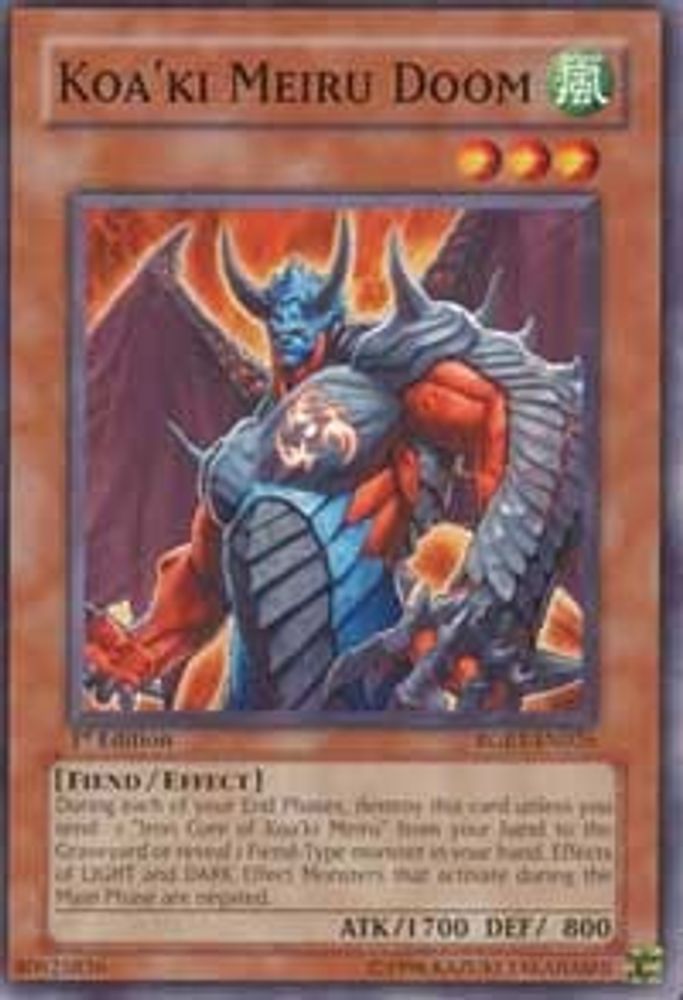 Koa'ki Meiru Doom (RGBT-EN026) - Common