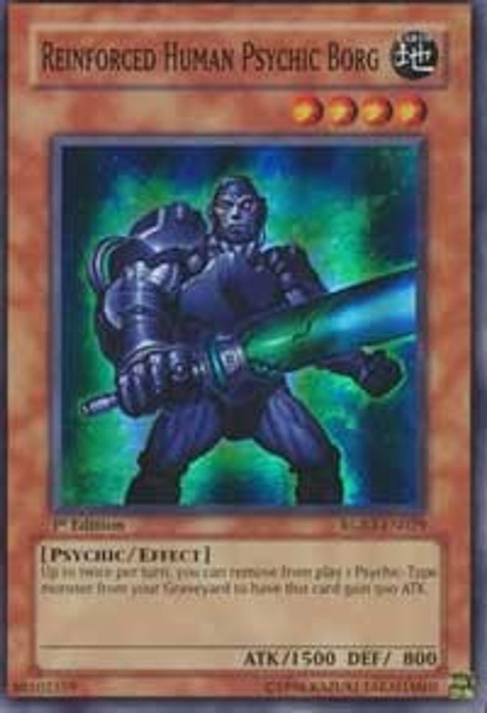 Reinforced Human Psychic Borg (RGBT-EN029) - Super Rare