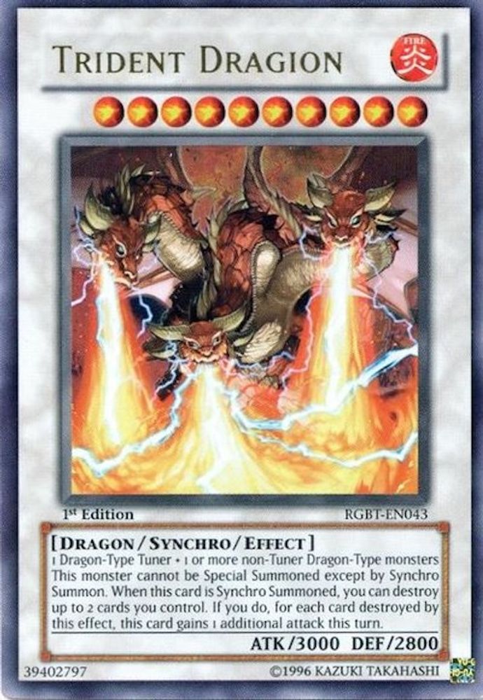 Trident Dragion (RGBT-EN043) - Ultra Rare