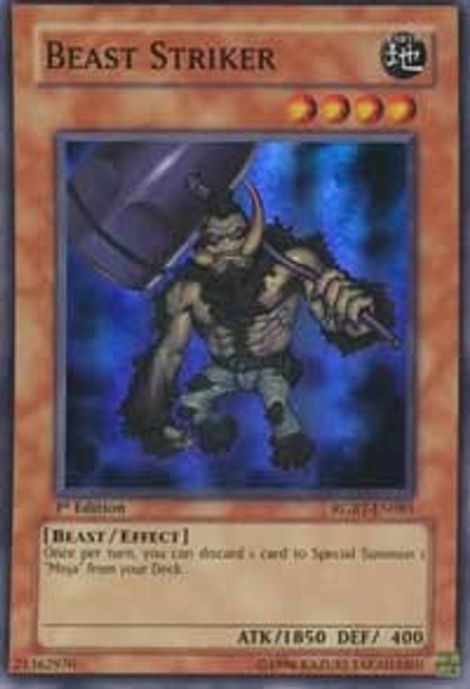 Beast Striker (RGBT-EN085) - Super Rare