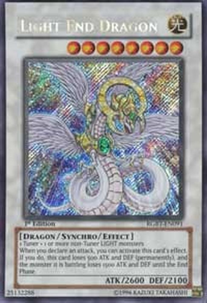 Light End Dragon (RGBT-EN091) - Secret Rare