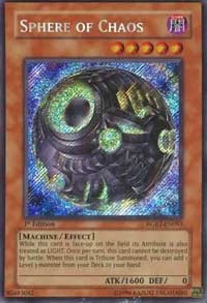Sphere of Chaos (RGBT-EN093) - Secret Rare