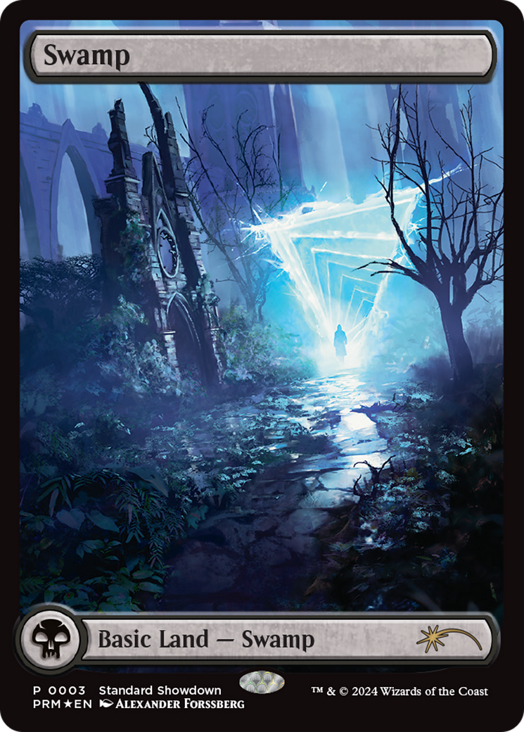 Swamp (Standard Showdown) [Meurtres à Karlov Manor Promos] 