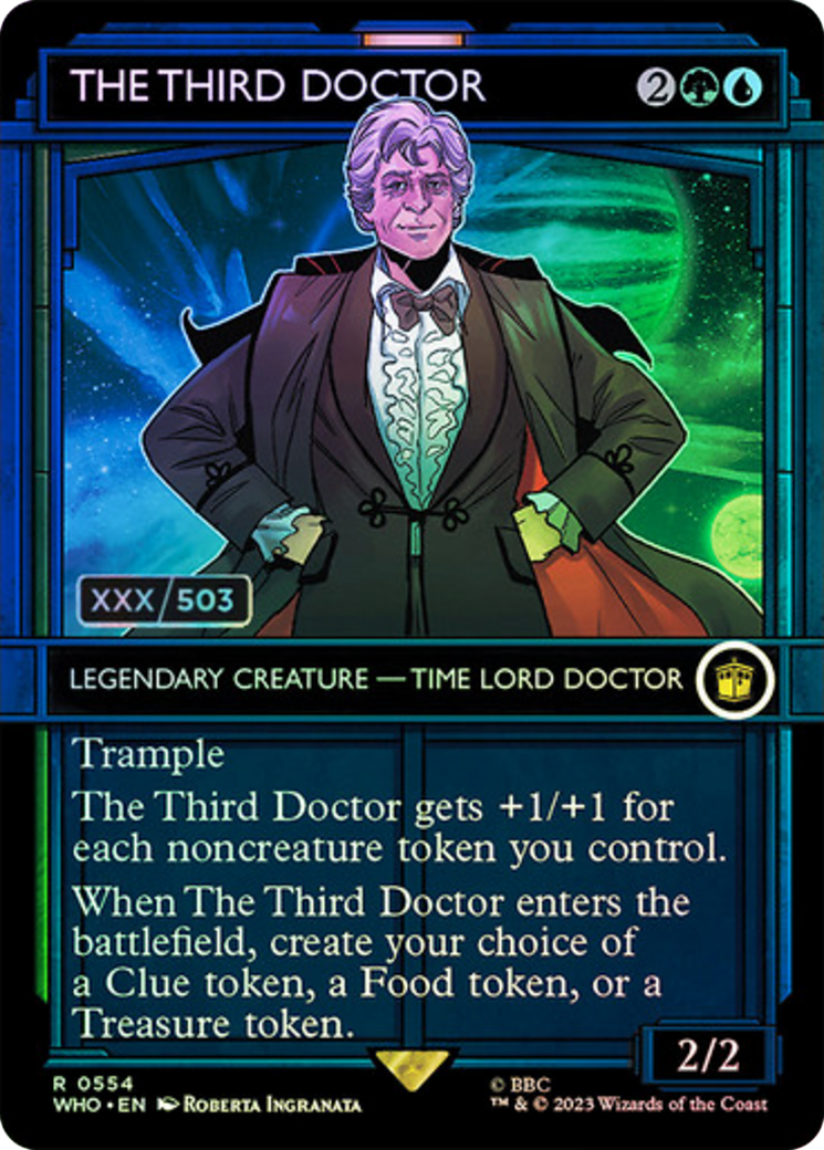Le troisième docteur (numéro de série) [Doctor Who] 