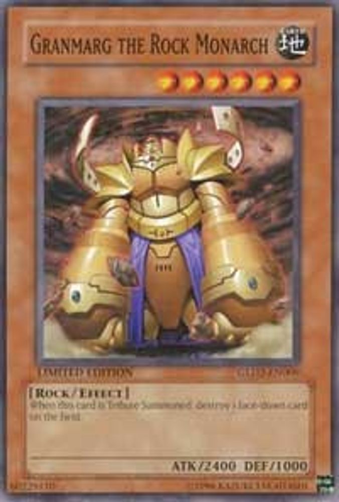 Granmarg the Rock Monarch (GLD2-EN009) - Common