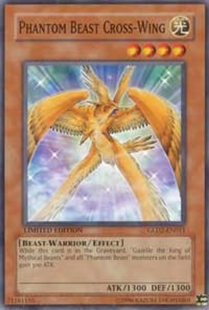 Phantom Beast Cross-Wing (GLD2-EN011) - Common