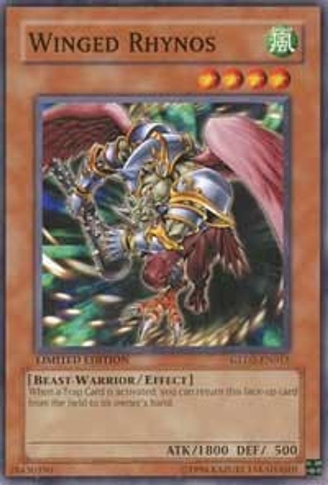 Winged Rhynos (GLD2-EN015) - Common
