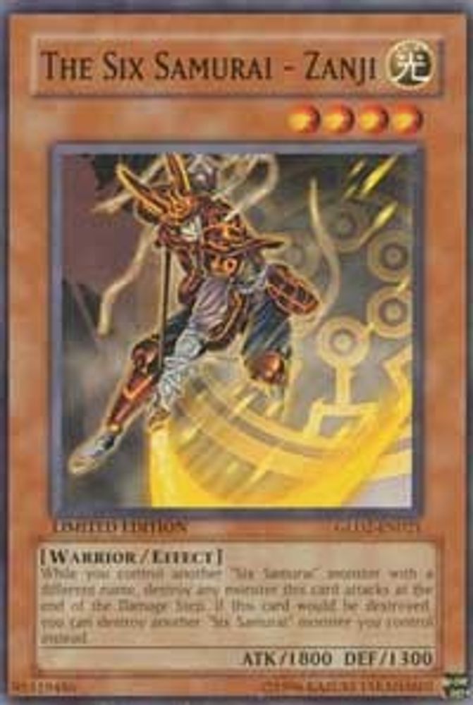 The Six Samurai - Zanji (GLD2-EN021) - Common