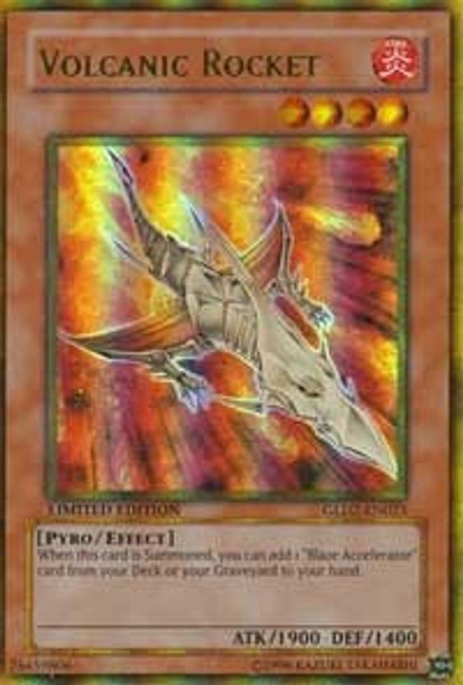 Fusée volcanique [GLD2-EN023] Ultra Rare 