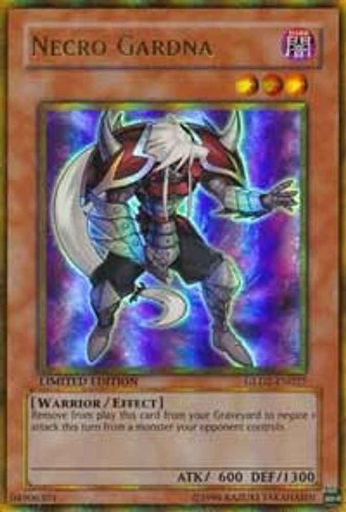 Nécro Gardna [GLD2-EN027] Ultra Rare 