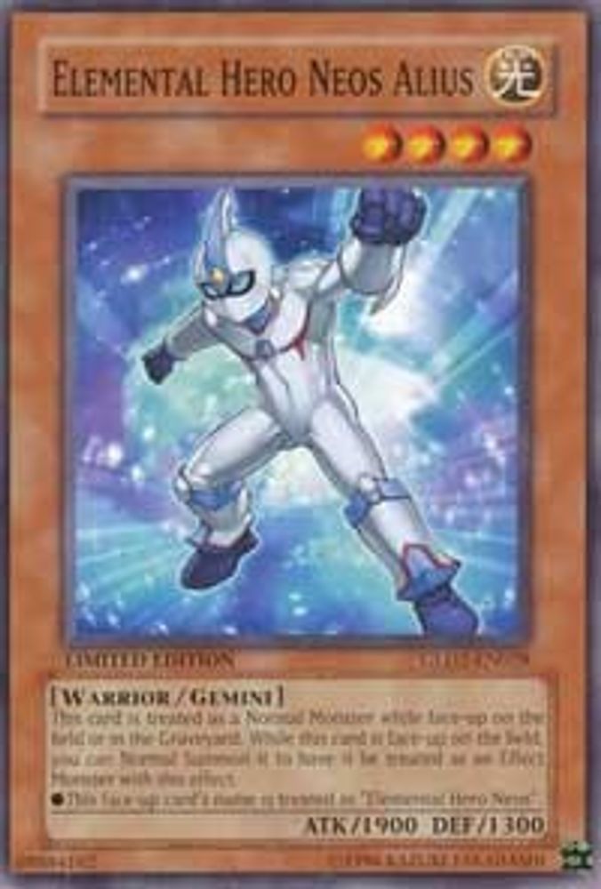 Elemental Hero Neos Alius (GLD2-EN028) - Common