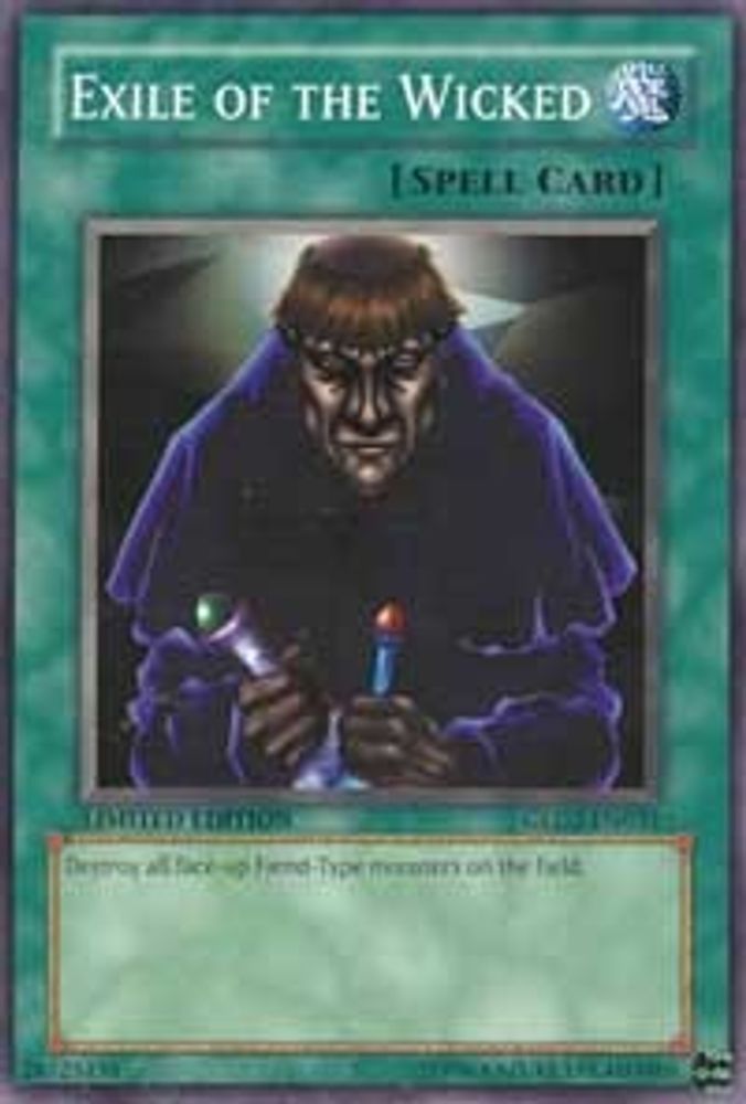 Exile of the Wicked (GLD2-EN034) - Common