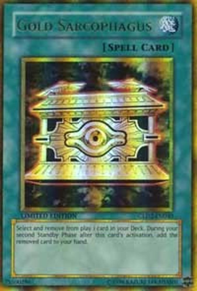 Gold Sarcophagus (GLD2-EN040) - Gold Rare