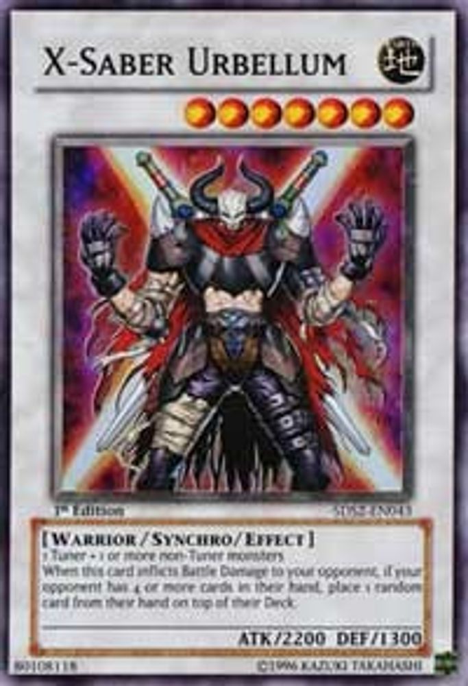 X-Saber Urbellum (5DS2-EN043) - Super Rare