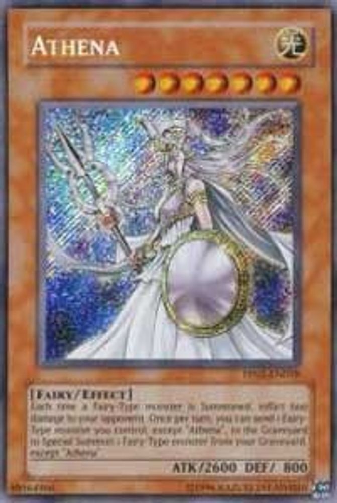 Athena (PP02-EN018) - Secret Rare