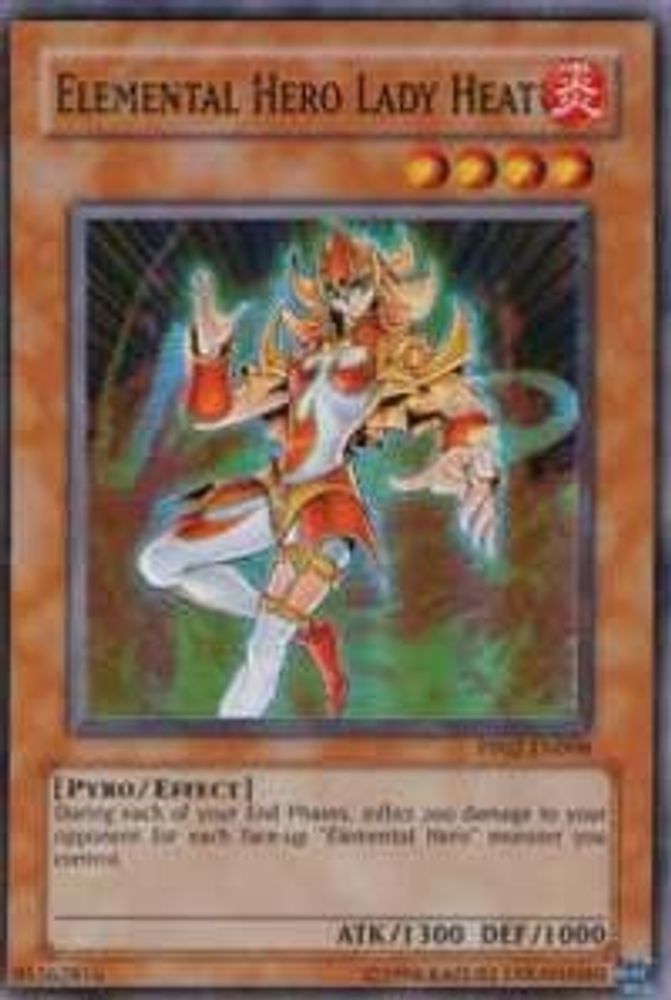 Elemental Hero Lady Heat (PP02-EN008) - Super Rare