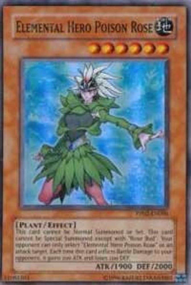 Elemental Hero Poison Rose (PP02-EN006) - Super Rare