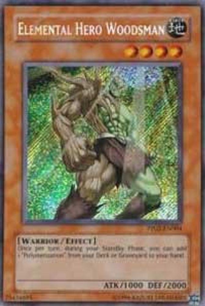 Elemental Hero Woodsman (PP02-EN004) - Secret Rare