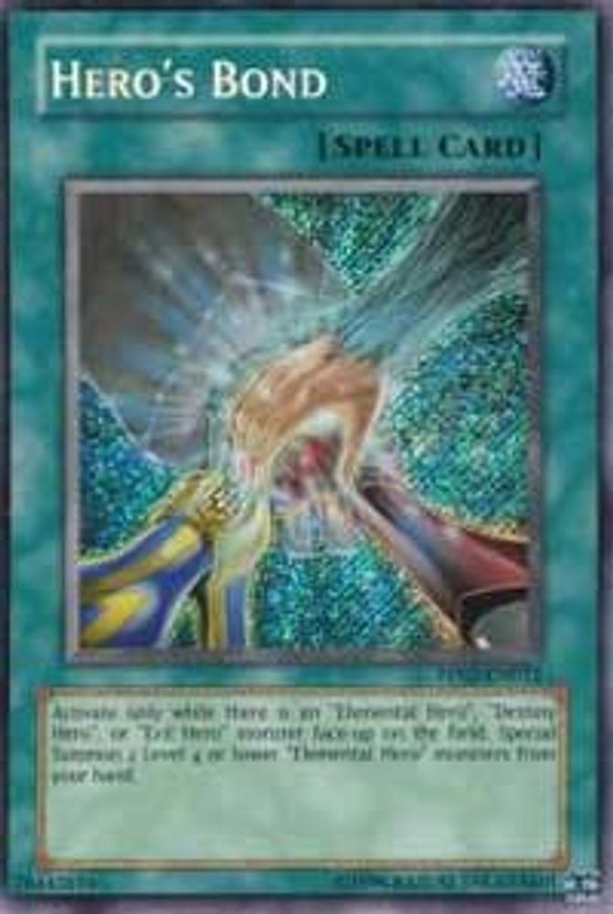 Hero's Bond (PP02-EN012) - Secret Rare