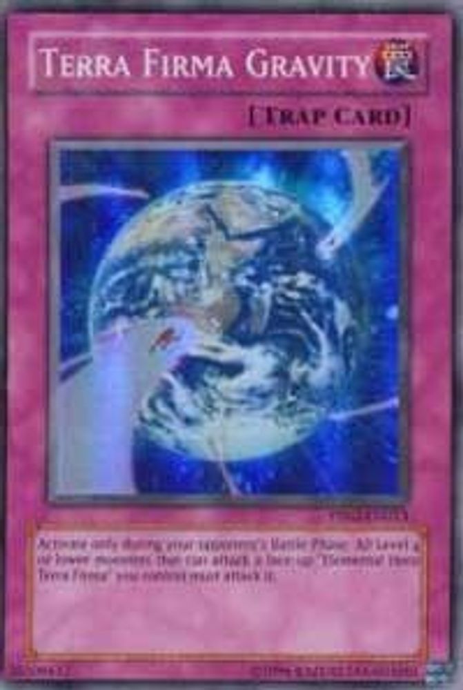 Terra Firma Gravity (PP02-EN013) - Super Rare