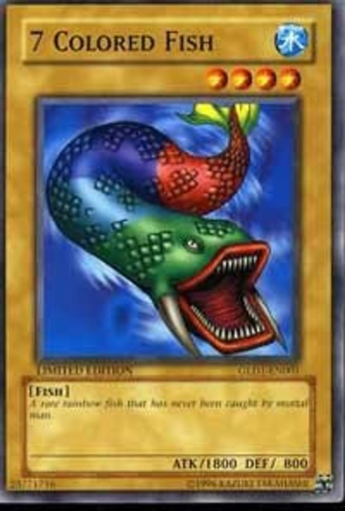 7 Colored Fish (GLD1-EN001) - Common