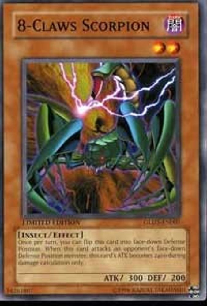 8-Claws Scorpion (GLD1-EN007) - Common