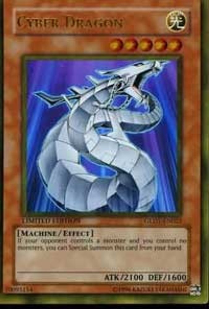 Cyber Dragon (GLD1-EN022) - Gold Rare