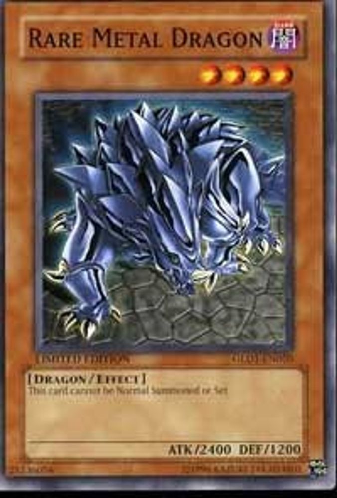 Rare Metal Dragon (GLD1-EN020) - Common
