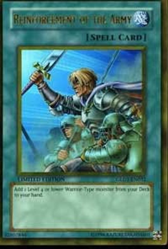 Reinforcement of the Army (GLD1-EN032) - Gold Rare
